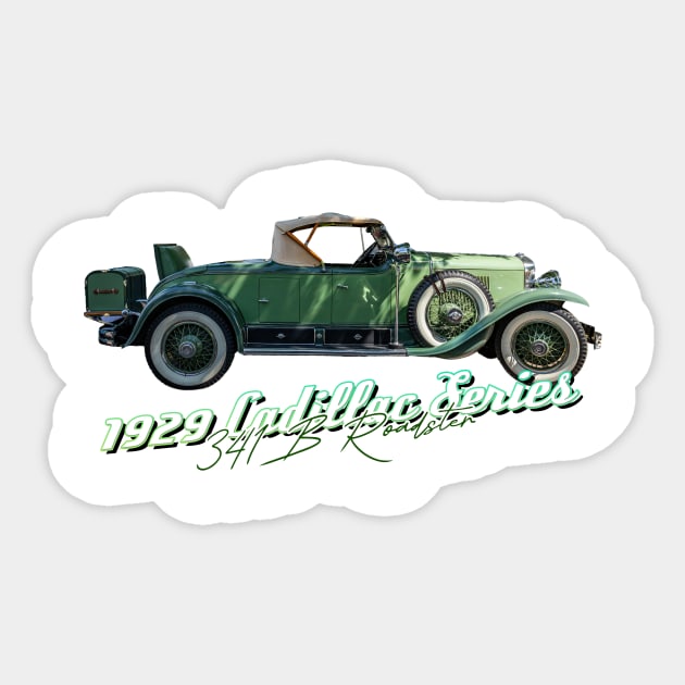 1929 Cadillac Series 341B Roadster Sticker by Gestalt Imagery